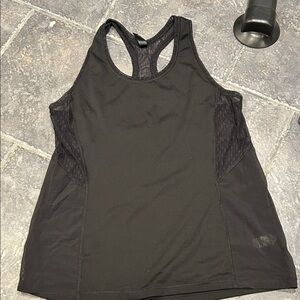 Victoria's Secret Black Racerback Athletic Tank